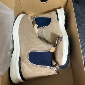 NEW Blundstone 2146 Chelsea sneaker Boots Suede‎ Navy Sand Womens 4 UK, 7 US